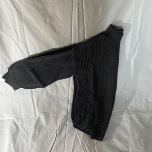 old navy dark gray sweater